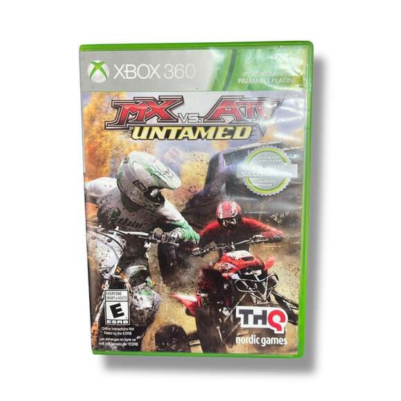 Mx Vs ATV Untamed - Microsoft Xbox 360 Game + Manual - Picture 1 of 4